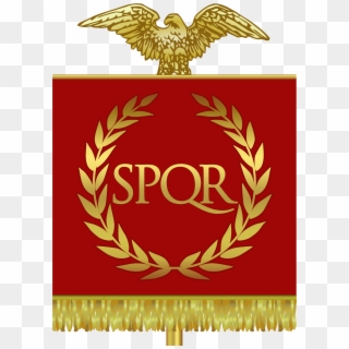 Vexilloid - Roman Spqr Banner Clipart