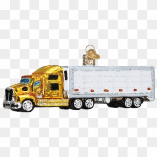 Semi Truck - Semi Truck Christmas Crafts Clipart