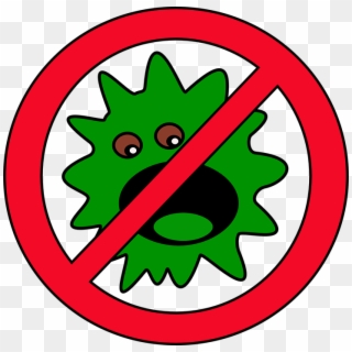 Germ, Virus, Bug, Infection, Health, Bacteria, Organism - Virus Clip Art - Png Download