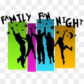 Family Fun Night Logo Clipart