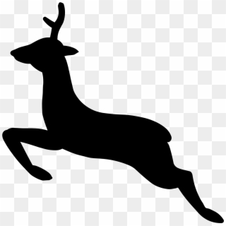 Free Illustration Elk Stag Head Deer Clip Art Free - Black Png Reindeer Clipart Transparent Png