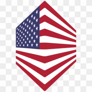 This Free Icons Png Design Of America Usa Flag Perspective - Stock Exchange Clipart