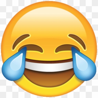 Laughter Face With Tears Of Joy Emoji - Laughing Emoji Clipart
