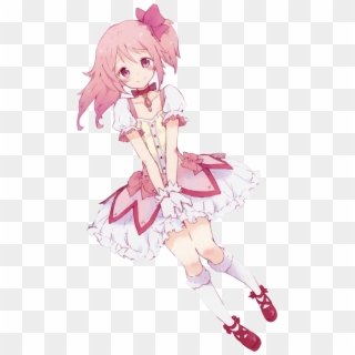 Anime Girl Pink Hair Png - Kaname Madoka Clipart