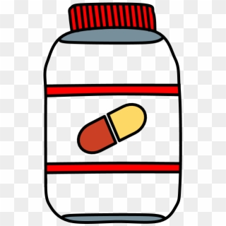 Pill, Vitamin, Medicine, Bottle Clipart