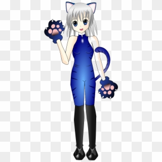 Icecat Anime Girl - Anime Girl Clipart - Png Download