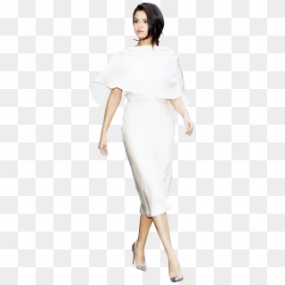 Selena Gomez White Png - Photo Shoot Clipart