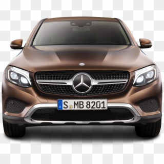 Brown Mercedes Benz Gle Coupe Front View Car - Mercedes Benz Glc Coupe Front Clipart