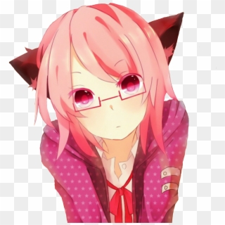 Anime Pink Hair Neko , Png Download Clipart