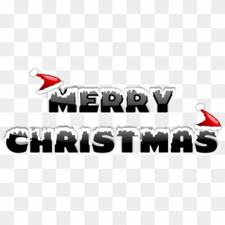 Big Image Png Ⓒ - Merry Christmas Text Png Clipart