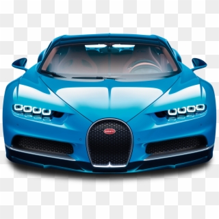 Car Front View Png - Bugatti Chiron Png Clipart