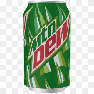 Mlg Mountain Dew Transparent Png - Mountain Dew Can Vector Clipart
