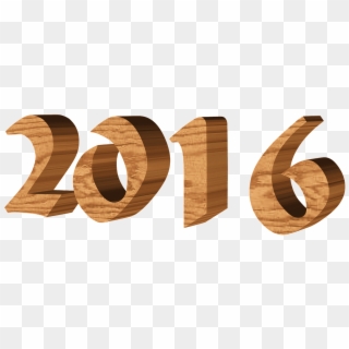 Number 2016 Png 3d - 2016 Png Clipart