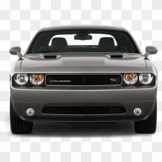 Cadillac - Dodge Challenger R T Front View Clipart
