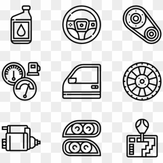 Car Parts - Snacks Icon Png Clipart