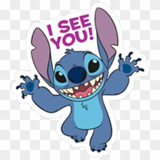 Stitch Sticker Pack And Lilo For Whatsapp For Android - Halloween Cartoon Characters Clipart - Png Download