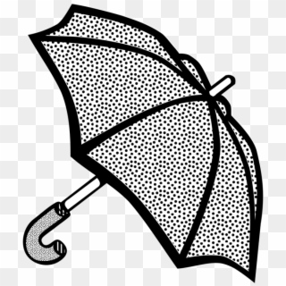 Umbrella Line Art Drawing Rain - Umbrella Clipart