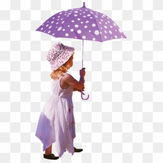 A Girl With An Umbrella Png Image - Paar Mit Regenschirm Transparent Clipart