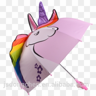 Cartoon Pony Design Windproof Kids Rain Umbrella Cheap - Umbrella Clipart