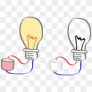 Clipart Big Image Png - Battery And Light Bulb Clipart Transparent Png