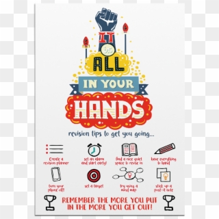 Its In Your Hands Poster Clipart