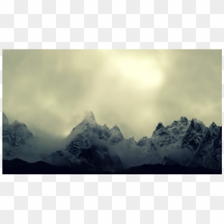 Score 50% - Misty Mountains Clipart