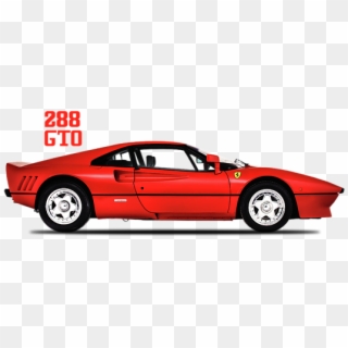 Click And Drag To Re-position The Image, If Desired - Ferrari 288 Gto Png Art Clipart
