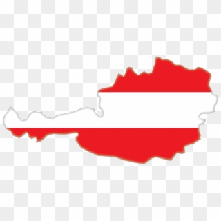 Austria Map Flag Vector And Transparent Png - Austria Vector Map Png Clipart
