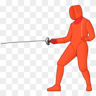 P E Wikipedia - Epee Fencing Target Area Clipart