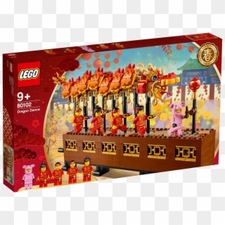 80102 Dragon Dance - Chinese New Year Lego Set Clipart
