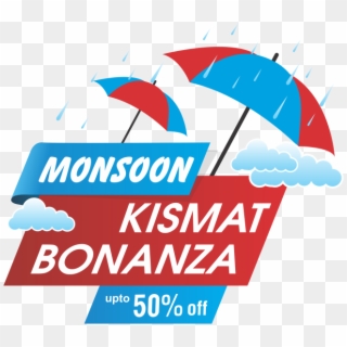 Monsoon Offer Assured Up To 50% Discount - Monsoon Bonanza Png Clipart