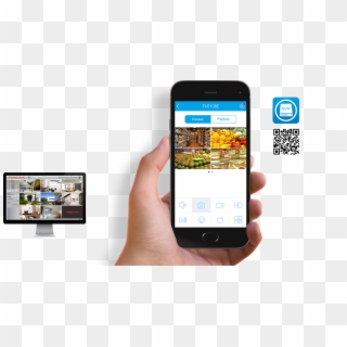 View Your Space Anywhere With Remote Viewing - Foscam Fn7108he Clipart