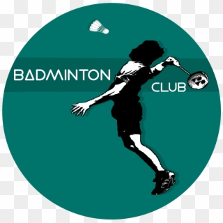 Badminton Logo - Illustration Clipart