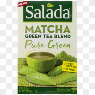 Salada® Matcha Pure Green Tea Blend Tea Bags 12-0 - Mate Cocido Clipart