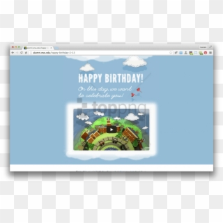 Free Png Birthday Png Image With Transparent Background - Alumni Birthday Email Clipart