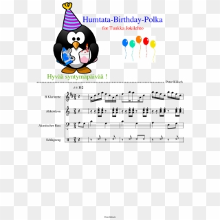 Humtata - Birthday - Polka - Cartoon Clipart