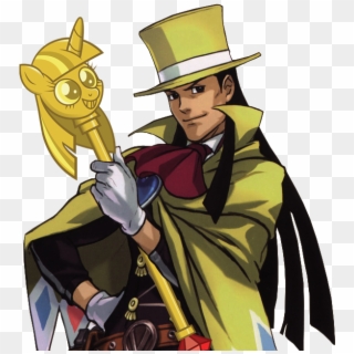 Ace Attorney, Hat, Human, Safe, Top Hat, Twilight Scepter, - Valant Gramarye Ace Attorney Clipart