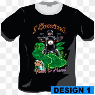 Road To Hana On Harley Davidson Motorcycle - Motorcycle Touring T Shirt Design Clipart