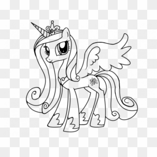 Last Viewed Post - Mlp Coloring Pages Princess Cadence Clipart