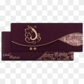 Hindu Wedding Cards - Plywood Clipart