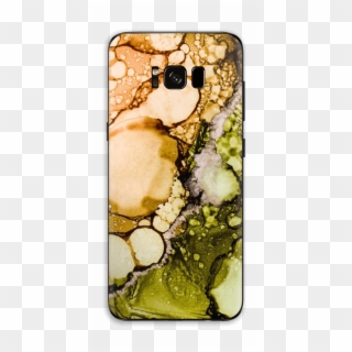 Green Color Splash Skin Galaxy S8 Plus Clipart