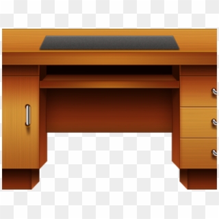 Table Clipart Computer Table - Office Table Design - Png Download