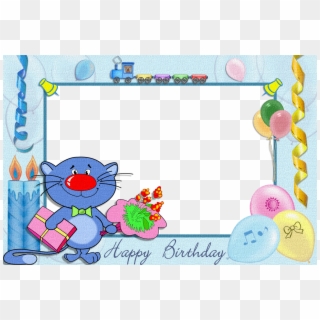 Birthday Frame - Happy Birthday Frames For Boys Clipart