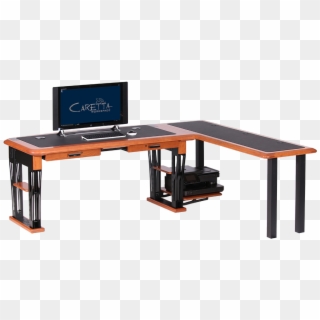 L Shaped Desks Products By Caretta Workspace L Desks - L Shaped Desk With Printer Clipart