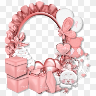 Фотки Birthday Frames, Happy Birthday Frame, Cute Frames, - Baby Pink Transparent Frame Clipart