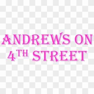 Andrew's On 4th Street Inc - Calligraphy Clipart