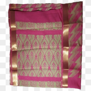 Pink With Gold Border - Wrapping Paper Clipart