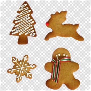Christmas Cookies Png Clipart Biscuits Chocolate Chip Transparent Png