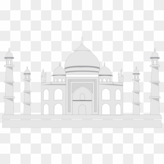 Tajmahal, Taj, India, Tajmahal Sketch, Mahal - English Essay On Taj Mahal Clipart