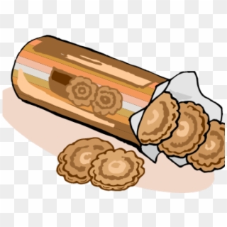 Cracker Clipart Packet Biscuit - Packet Of Biscuits - Png Download
